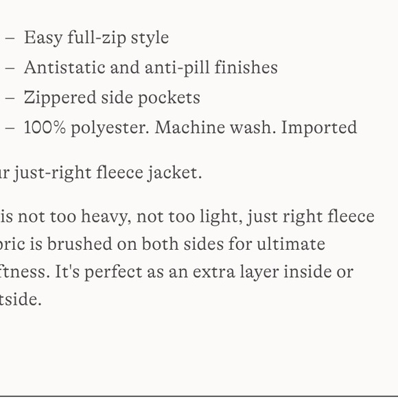 NWOT Lands’ End Pink Fleece Jacket - Picture 8 of 8